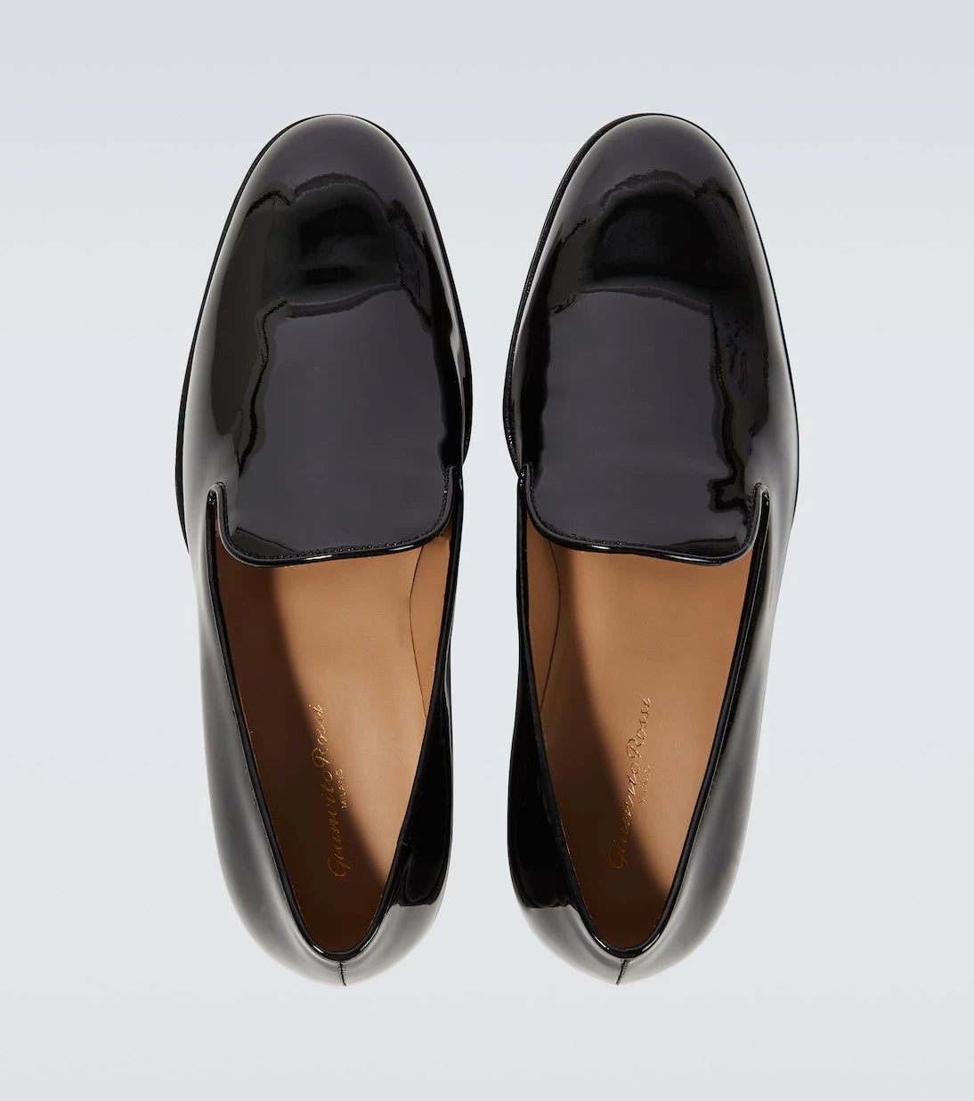 Gianvito Rossi - Jean patent leather loafers