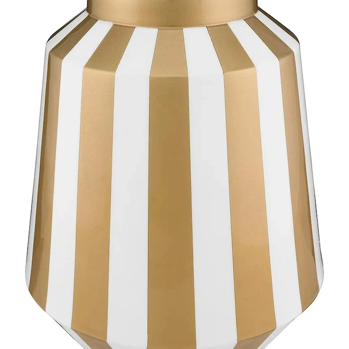 Декоративна ваза Pip Studio Stripes White-Gold