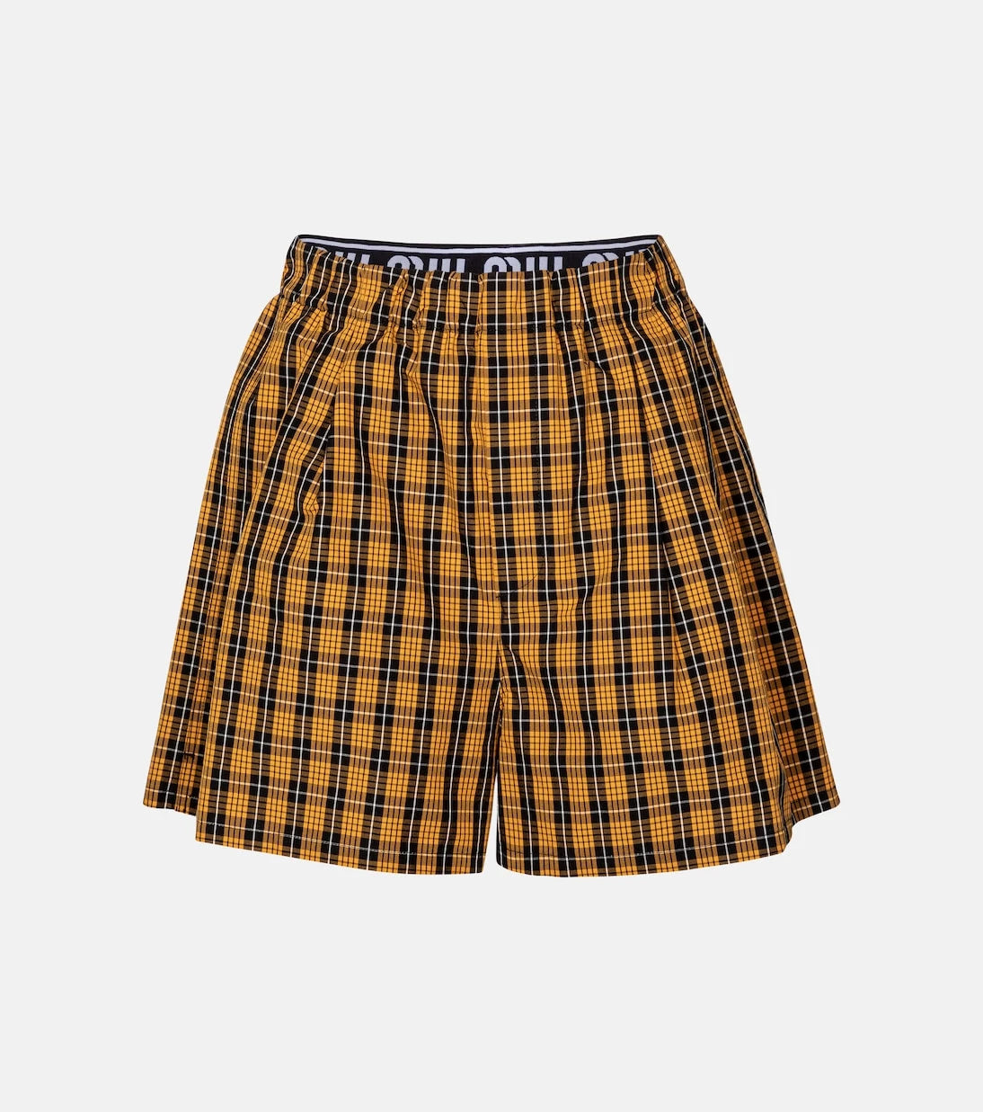 Miu Miu - Checked cotton shorts