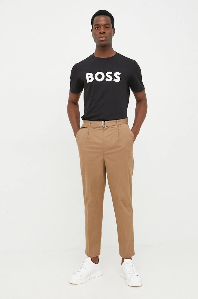 BOSS CASUAL Thinking 1 Pamuklu Tişört