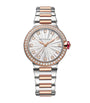Rose Gold, Stainless Steel and Diamond Lvcea Watch 33mm