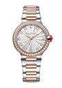 Rose Gold, Stainless Steel and Diamond Lvcea Watch 33mm