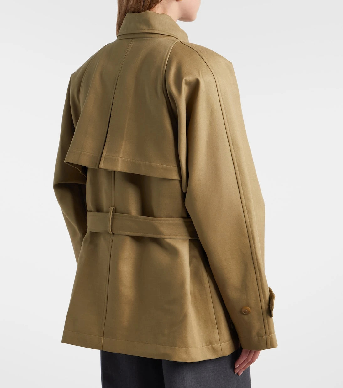 The Frankie Shop - Kelia belted padded jacket