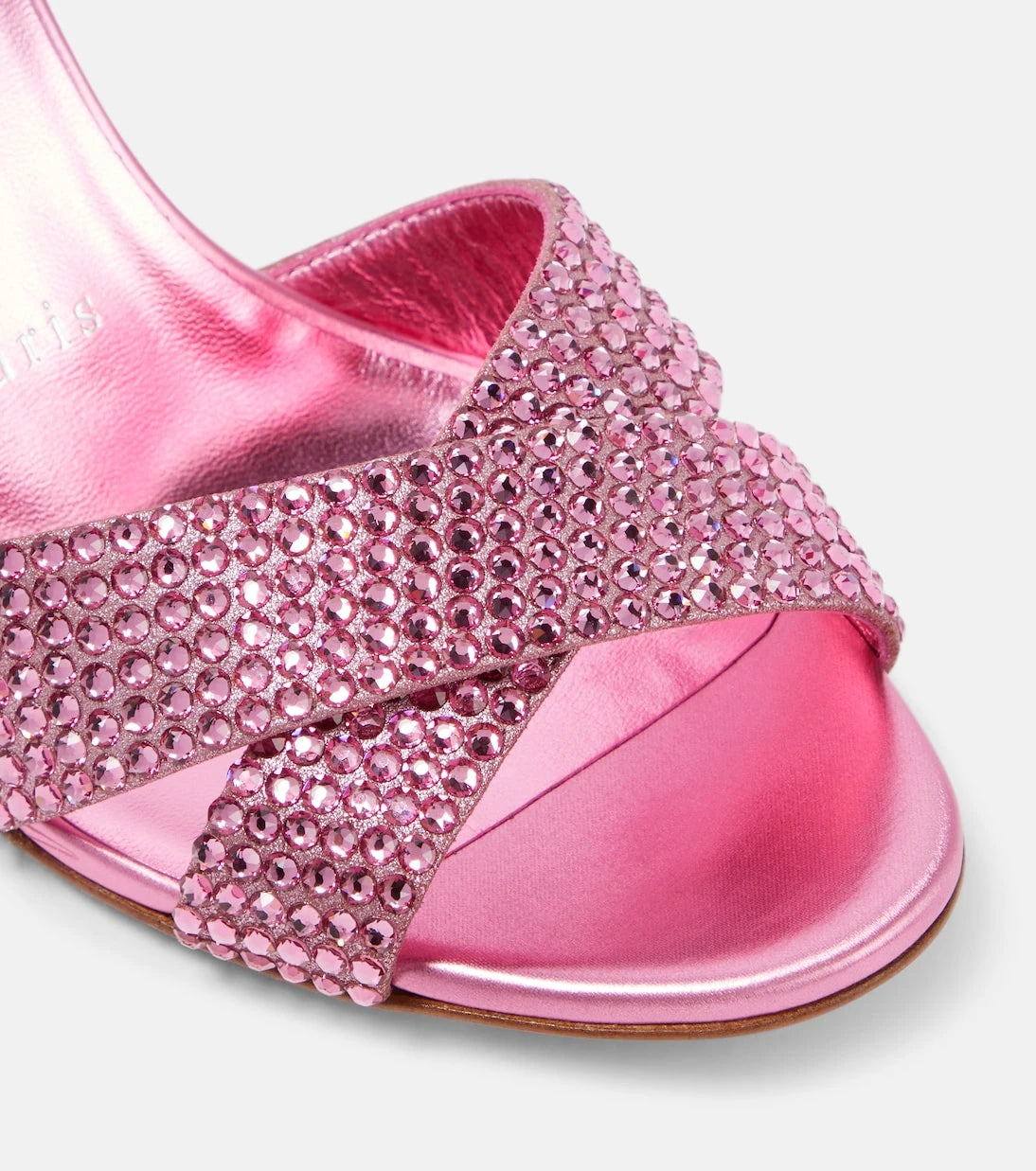 Christian Louboutin - Mariza Is Back embellished suede mules