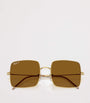 Ray-Ban Gold RBR0104S Square 1971 Reverse Sunglasses