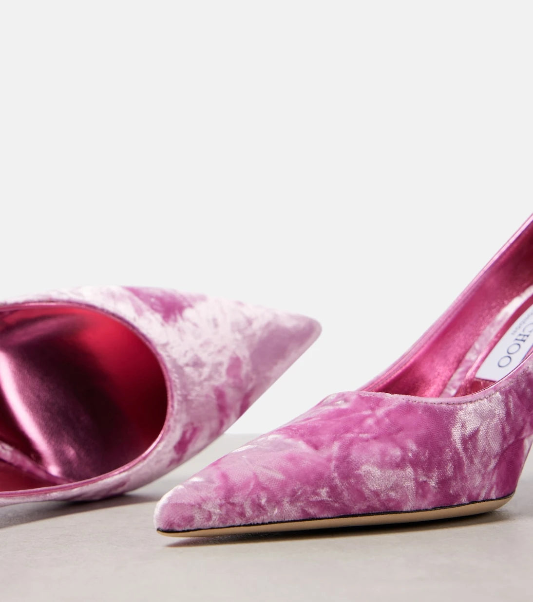 Jimmy Choo - Love 85 velvet pumps