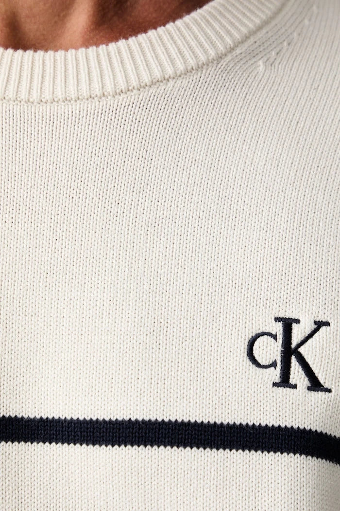 Calvin Klein Jeans Erkek Pamuklu Kazak