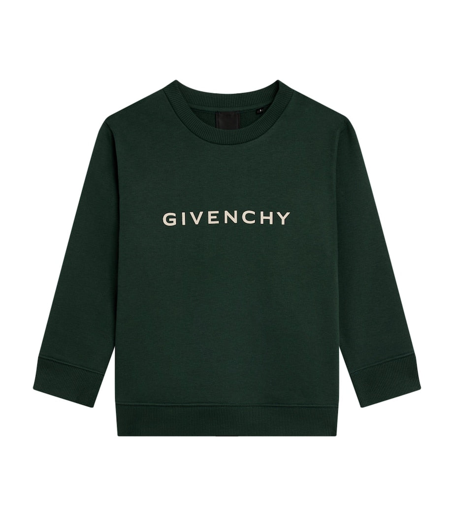 Givenchy Kids Cotton-Blend Logo Sweatshirt (4-12+ Years)