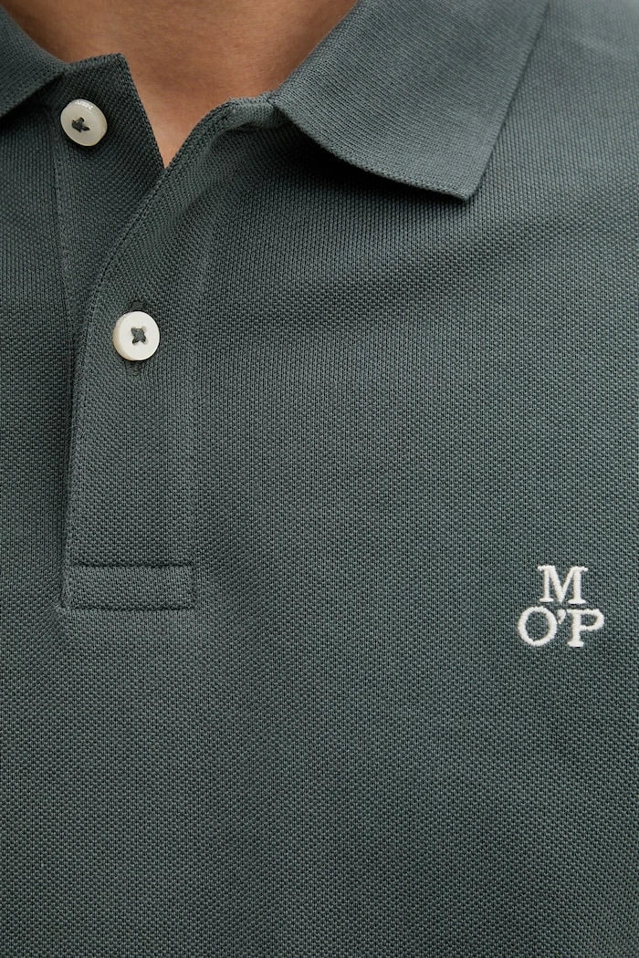 Marc O'Polo тениска с яка мъжка от памук