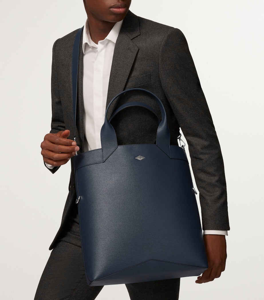 Small Calfskin Losange Tote Bag