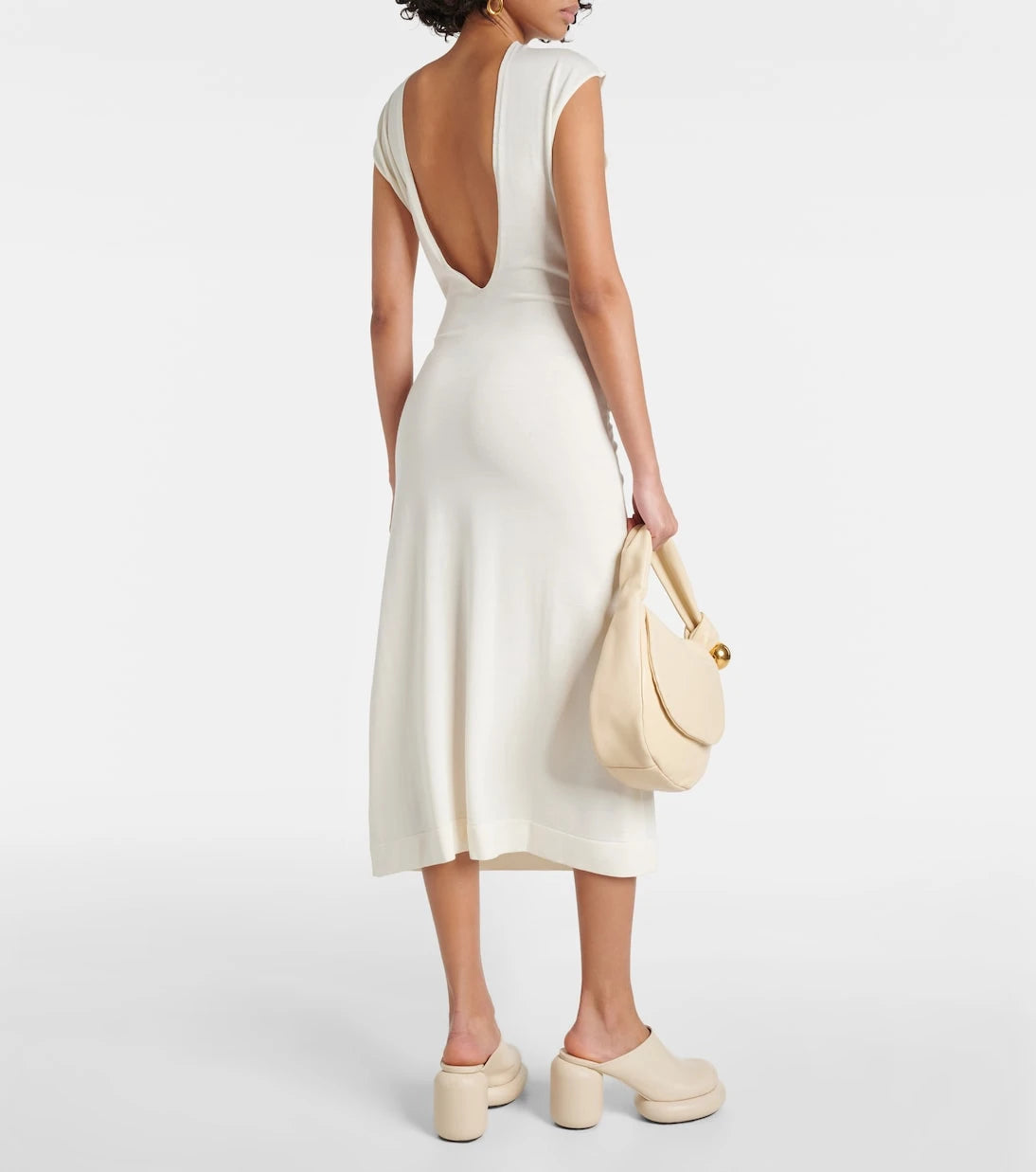 Jil Sander - Virgin wool wrap dress