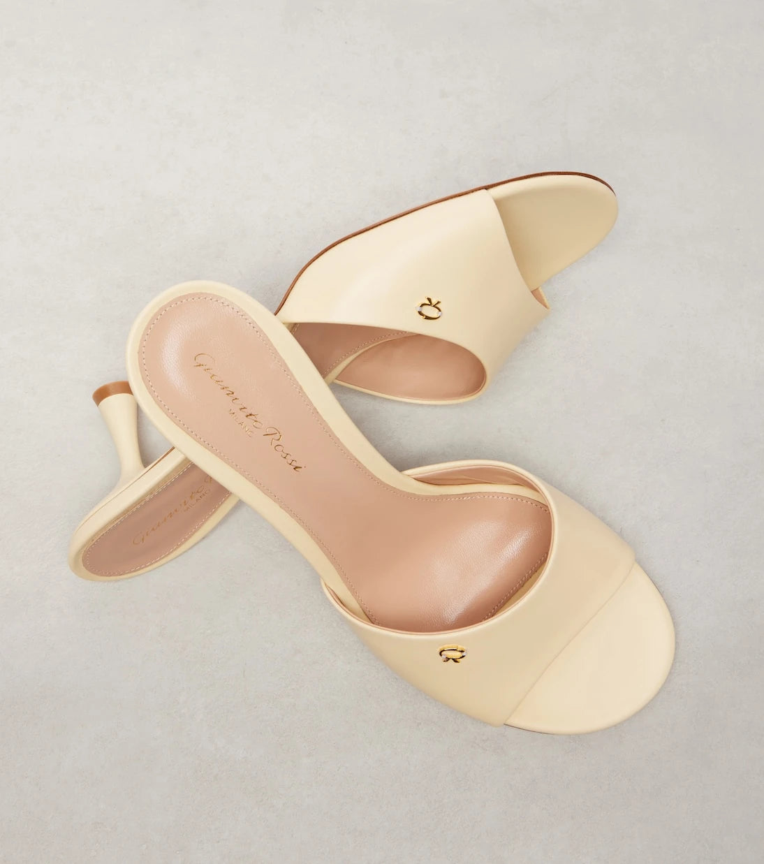 Gianvito Rossi - Ascent 55 leather mules