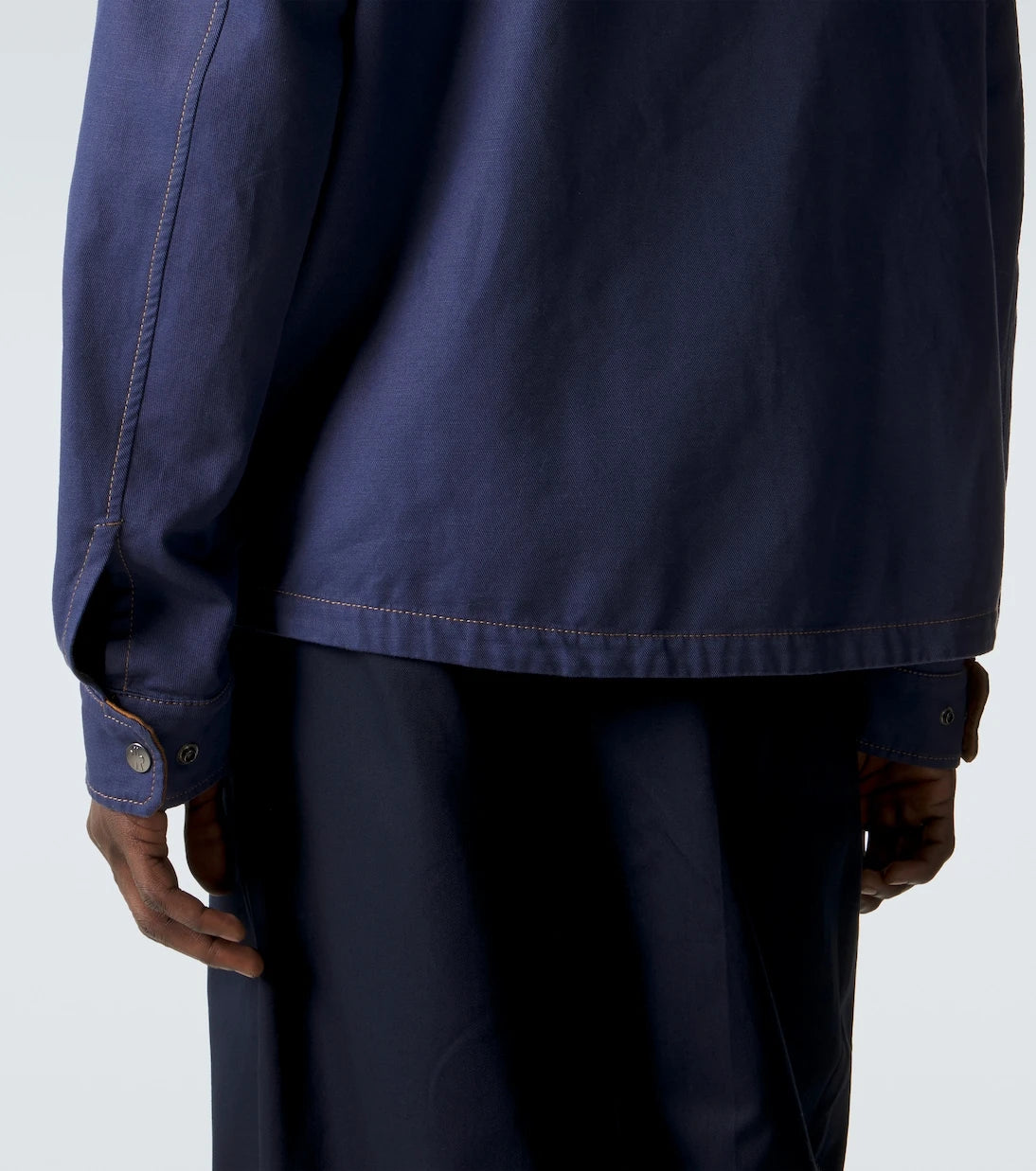 Moncler - Cotton and linen field jacket