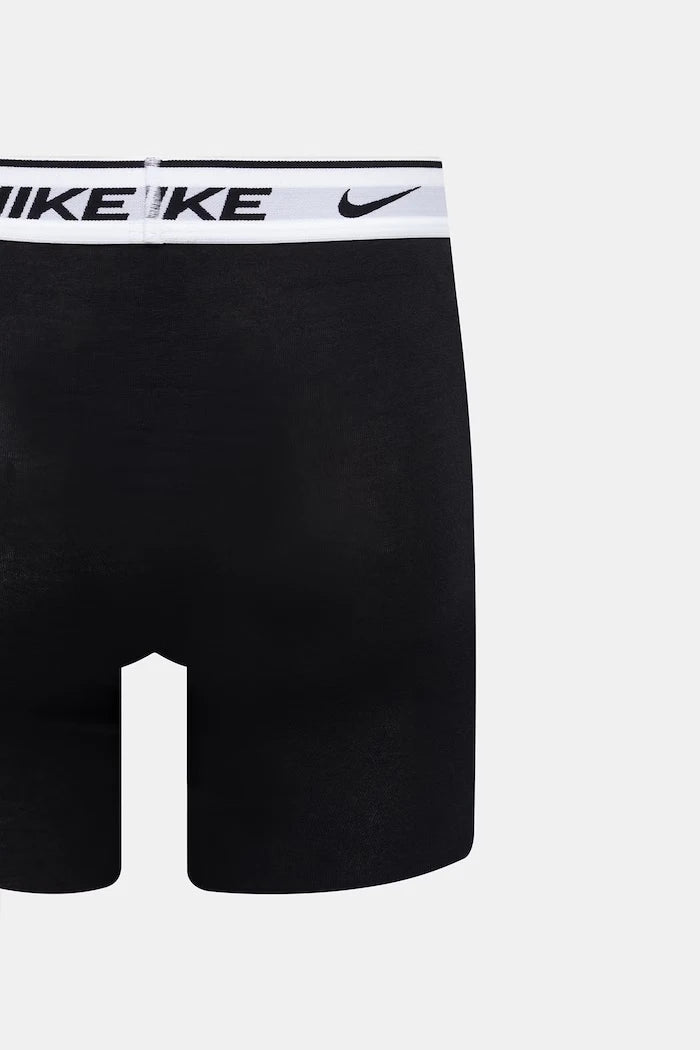 Nike pamuk ve elastanlı erkek dar boxer 3'lü paket