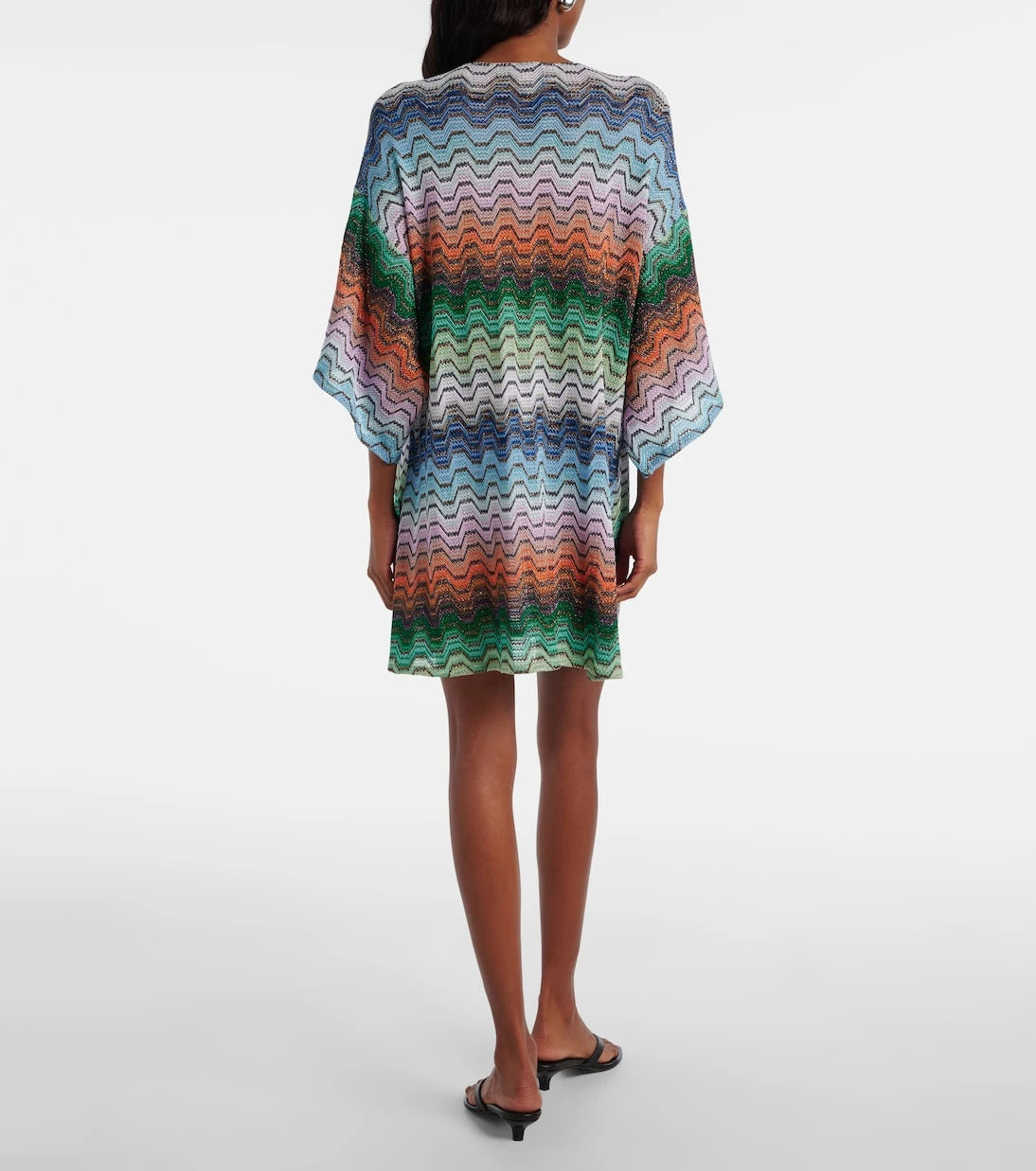 Missoni - Wave lamé beach dress