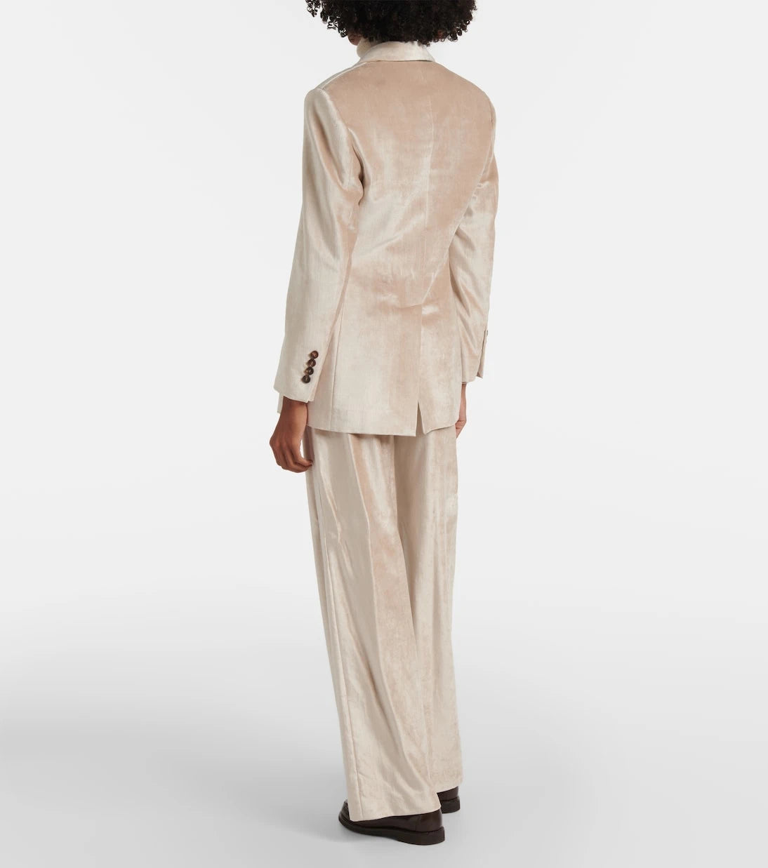 Brunello Cucinelli - Cotton-blend velvet blazer