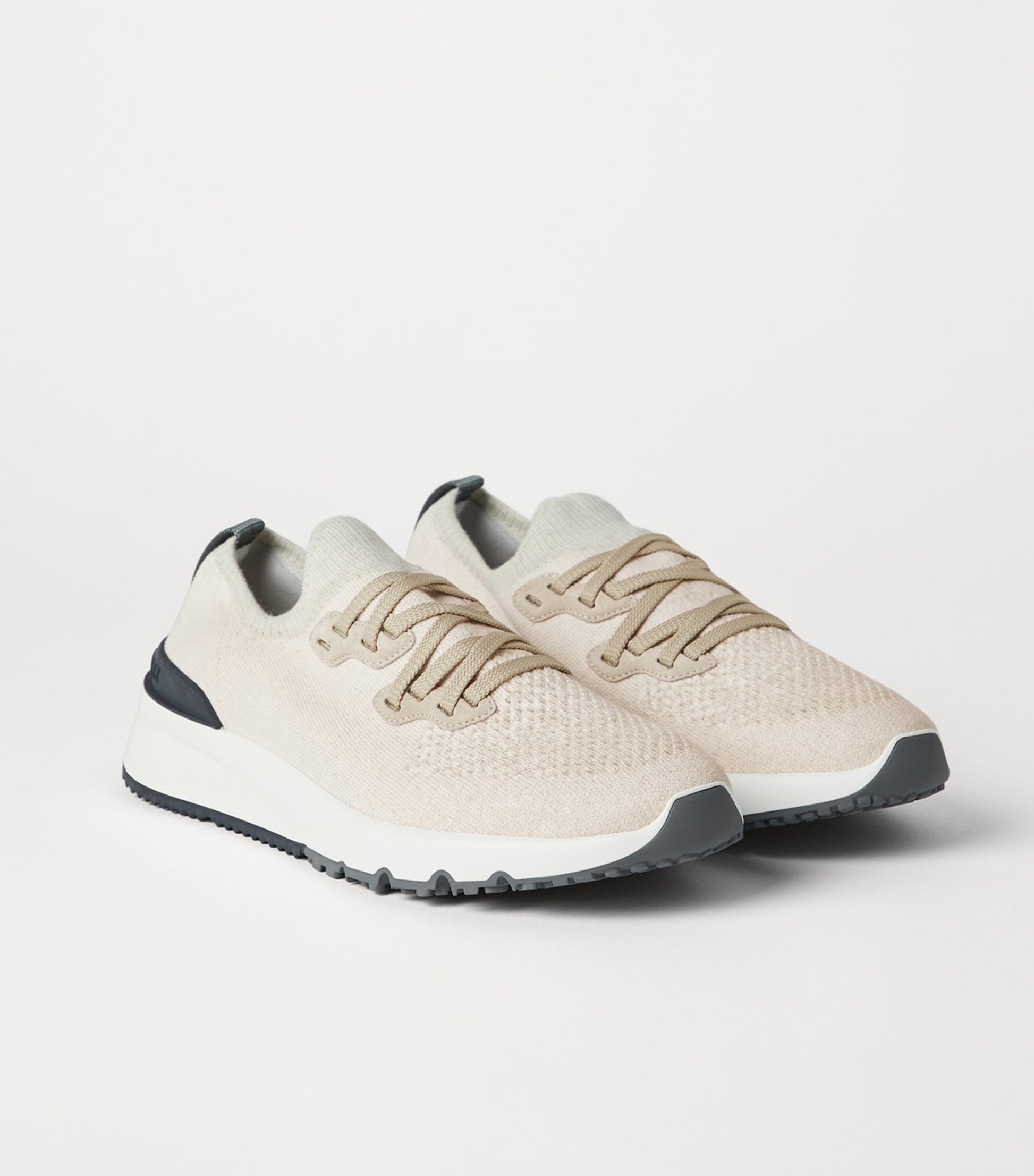 Brunello Cucinelli Knitted Low-Top Sneakers