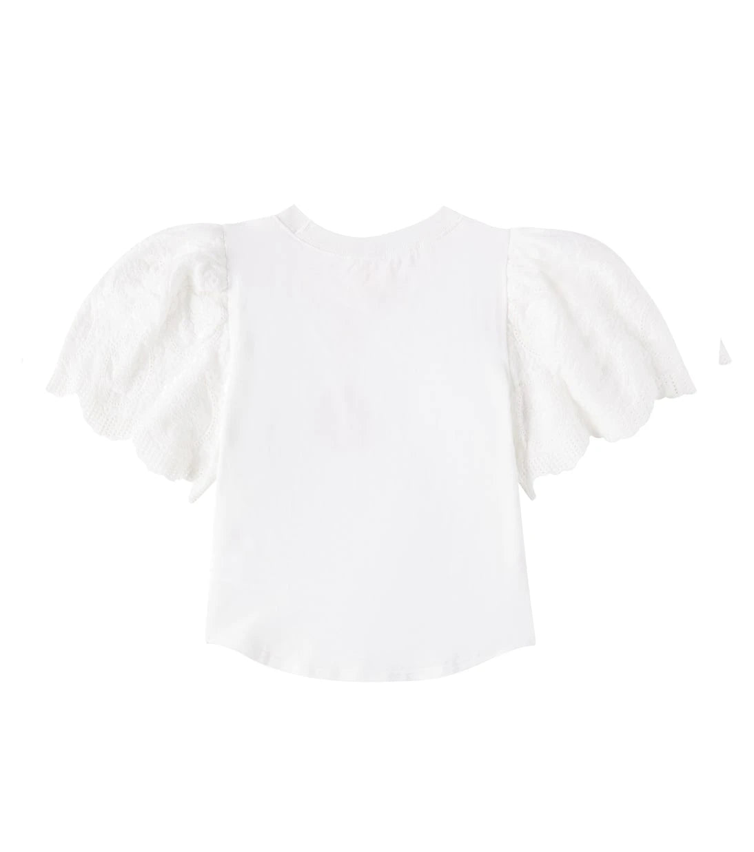 Petite Amalie - Embroidered cotton T-shirt