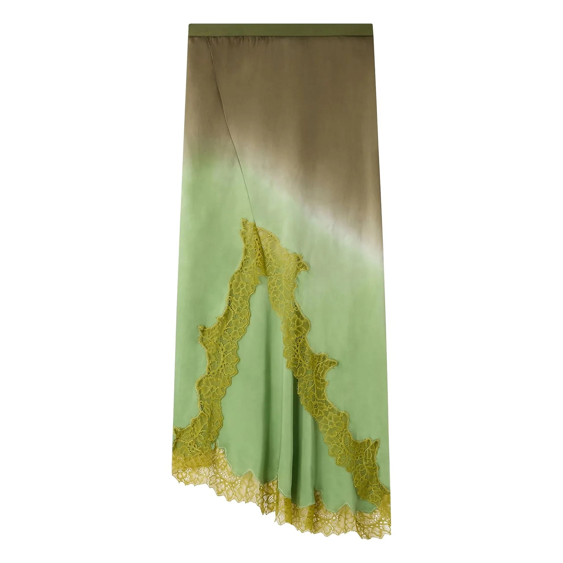 Mes Demoiselles - Eranu Silk skirt | Green