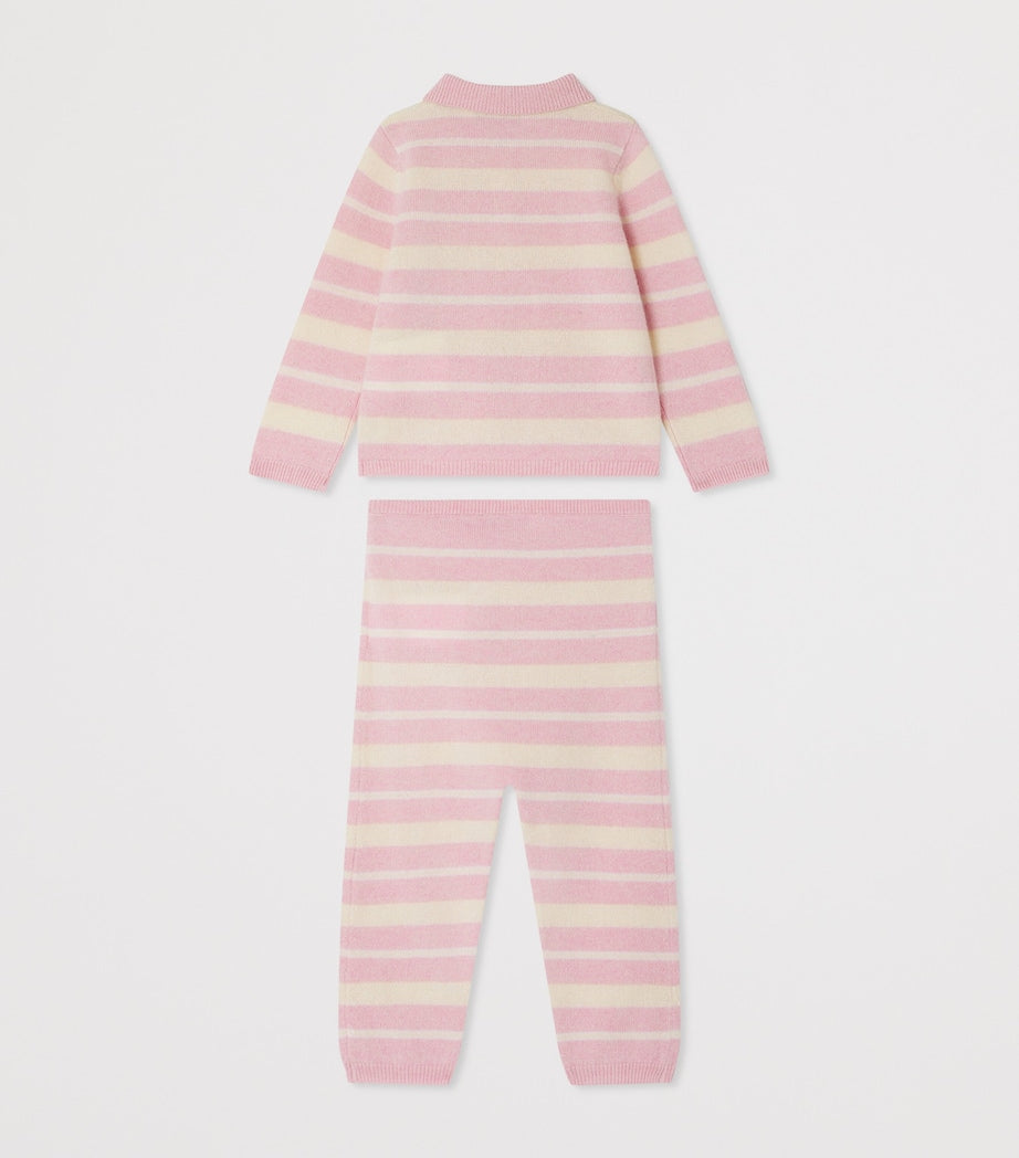 Bonpoint x Guest In Residence Cashmere Lumi Sweater and Trousers Set (6-18 Months)