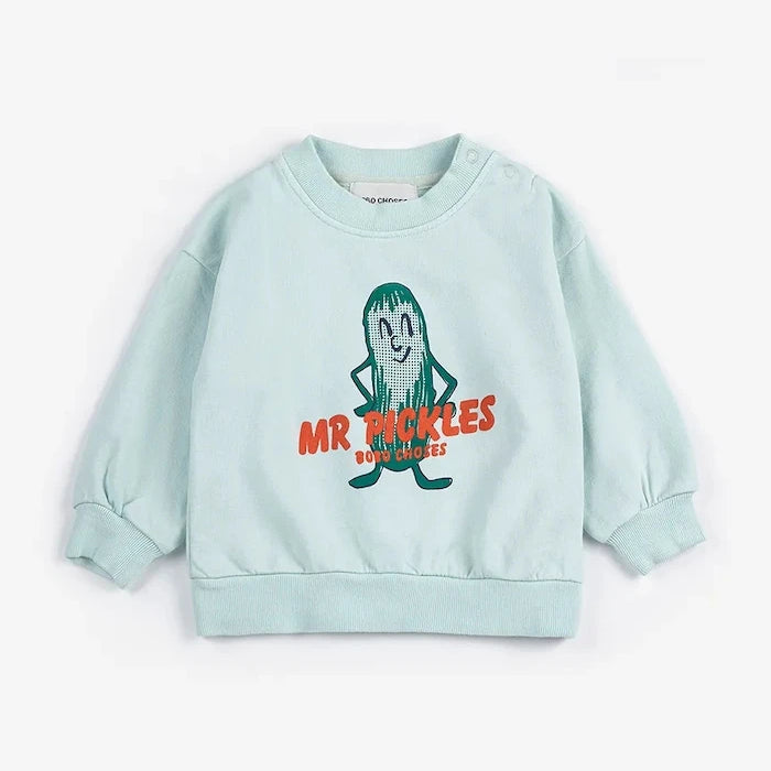 Бебешки памучен суичър Bobo Choses Mr Pickles