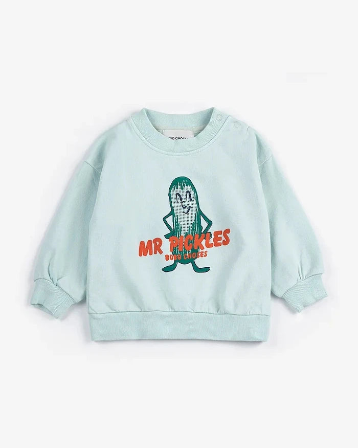 Bobo Choses Mr Pickles Bebek Pamuklu Sweatshirt