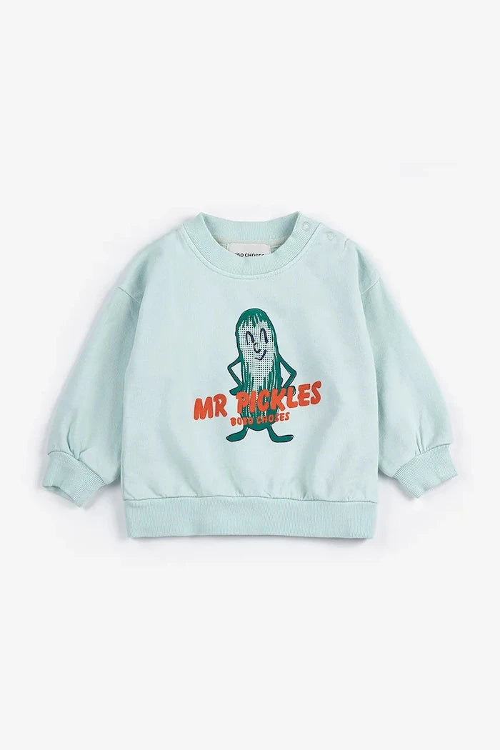 Bobo Choses Mr Pickles Bebek Pamuklu Sweatshirt