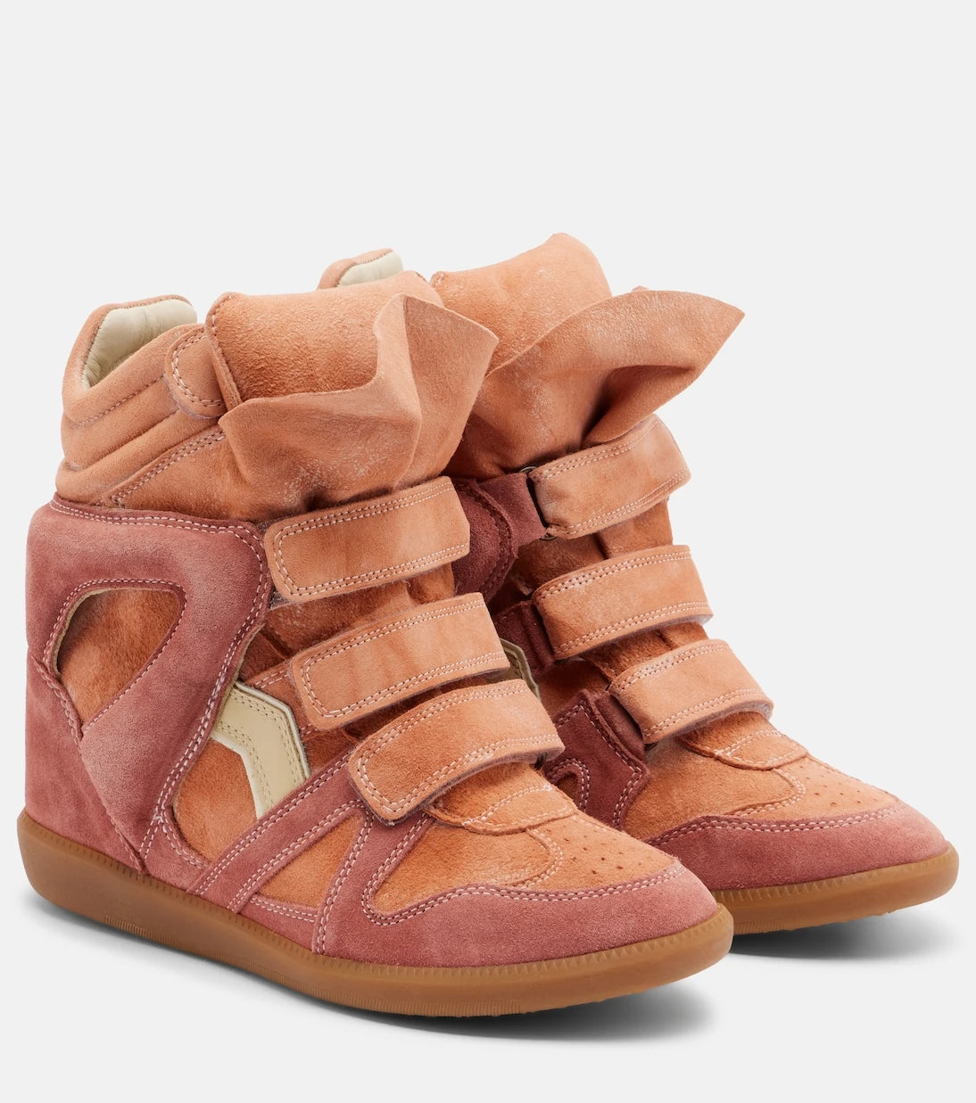 Isabel Marant - Bekett suede high-top sneakers