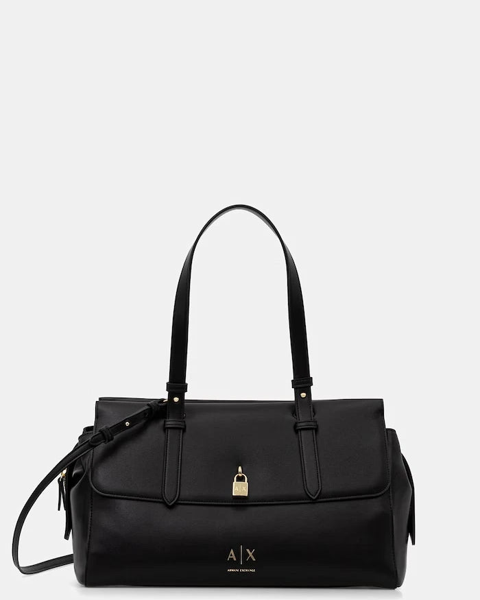 Armani Exchange шопинг чанта дамска от имитация на кожа