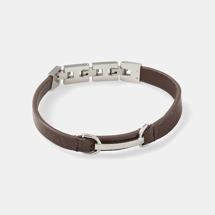 Кожена гривна Trussardi T-LEATHER