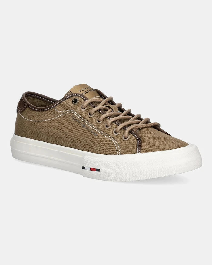 Tommy Hilfiger TH HI VULC STREET CANVAS Düşük Spor Ayakkabı
