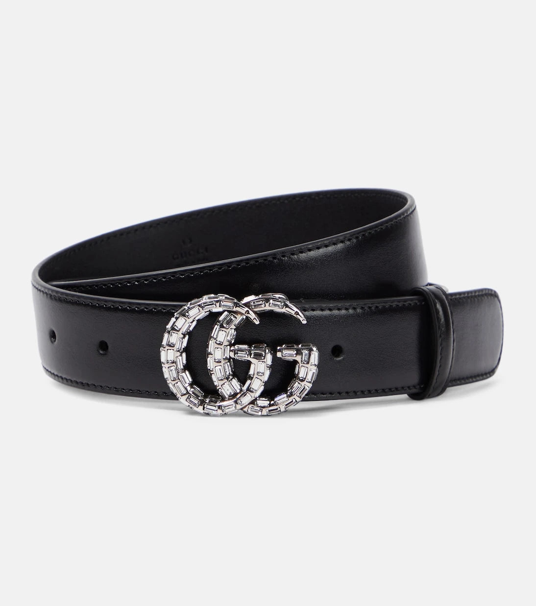 Gucci - GG Marmont embellished leather belt