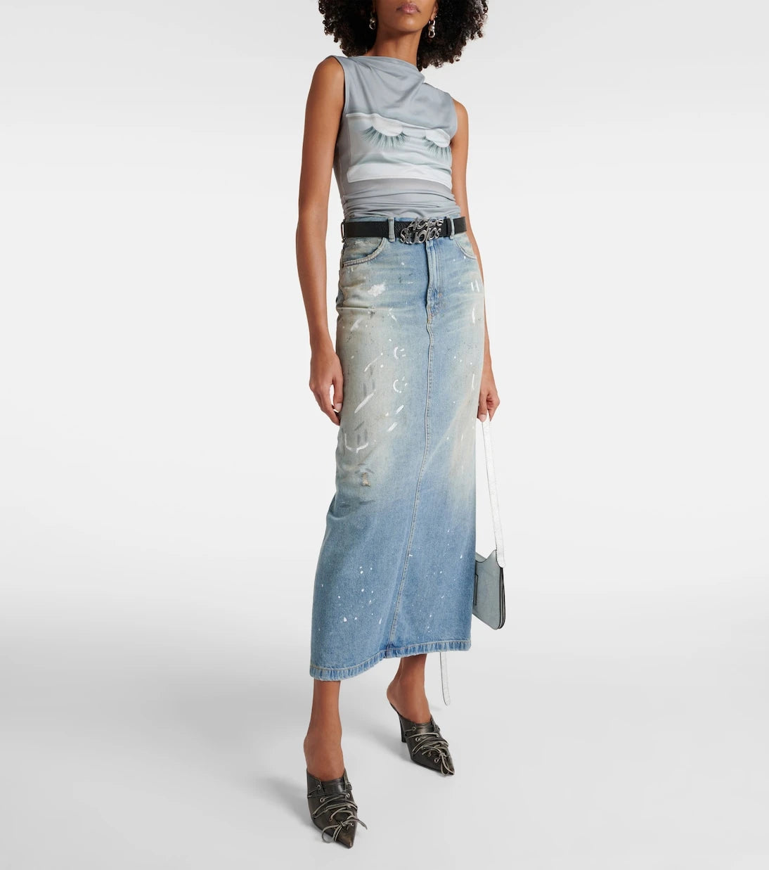 Acne Studios - Denim maxi skirt