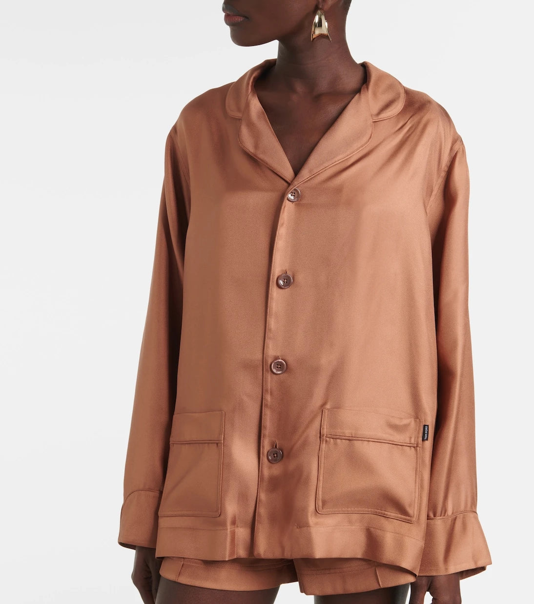 Tom Ford - Silk twill shirt