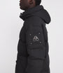 Moose Knuckles Black Everest Longline Puffer Coat
