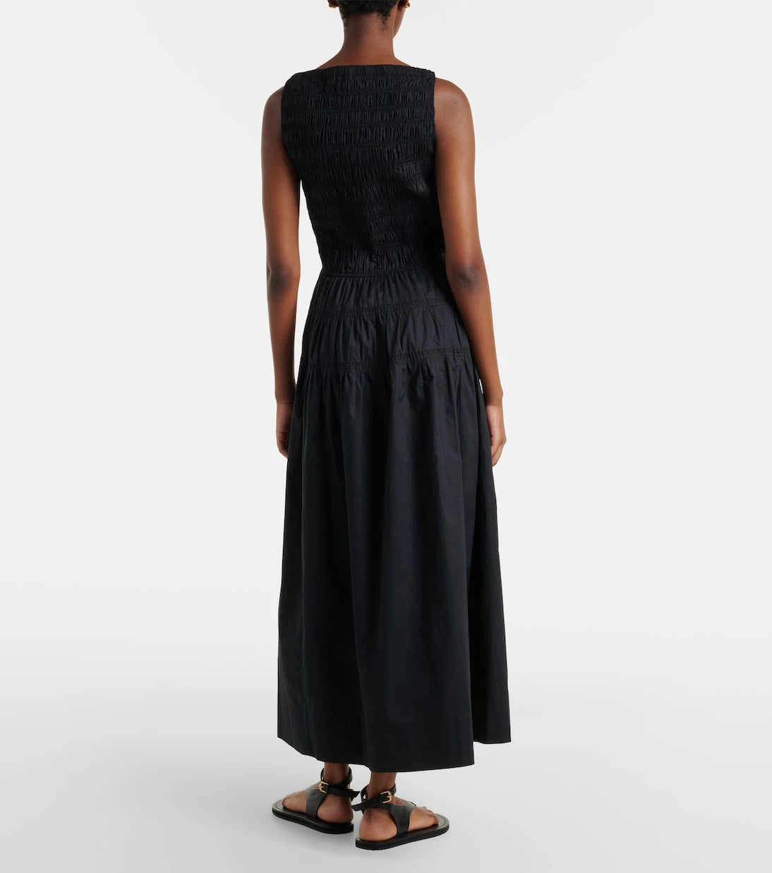 Dôen - Melie cotton poplin midi dress