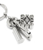 Silver Anagram Keyring