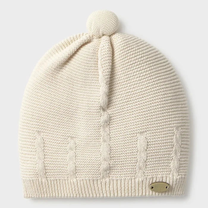 Mayoral Newborn шапка за бебе от памук