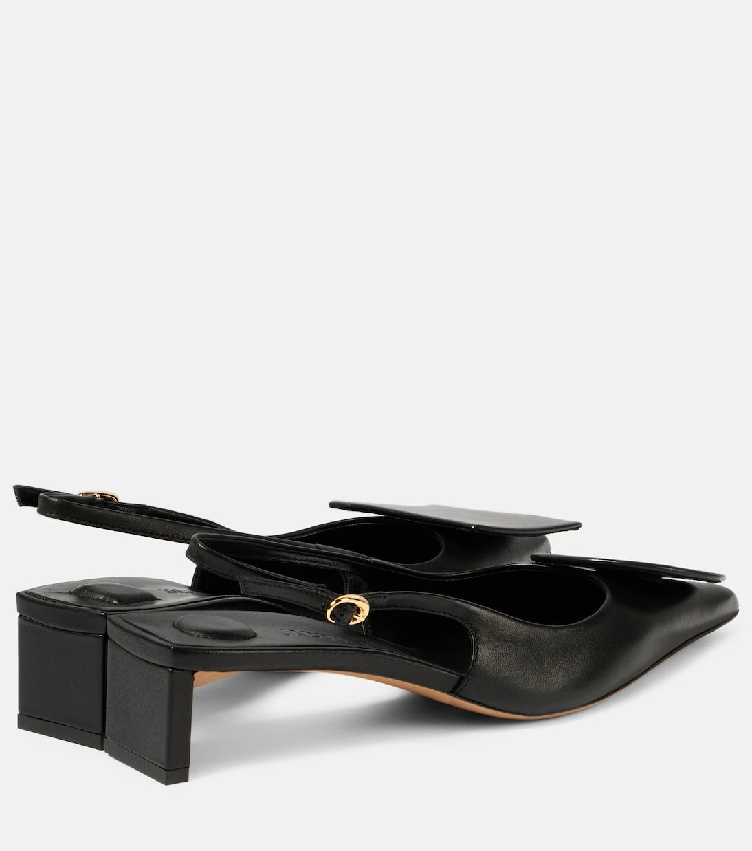 Jacquemus - Les Slingbacks Duelo leather pumps