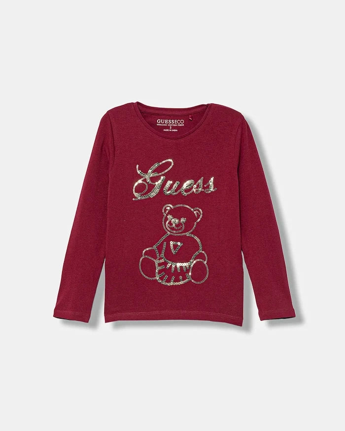 Guess Uzun Kollu Çocuk Bluzu