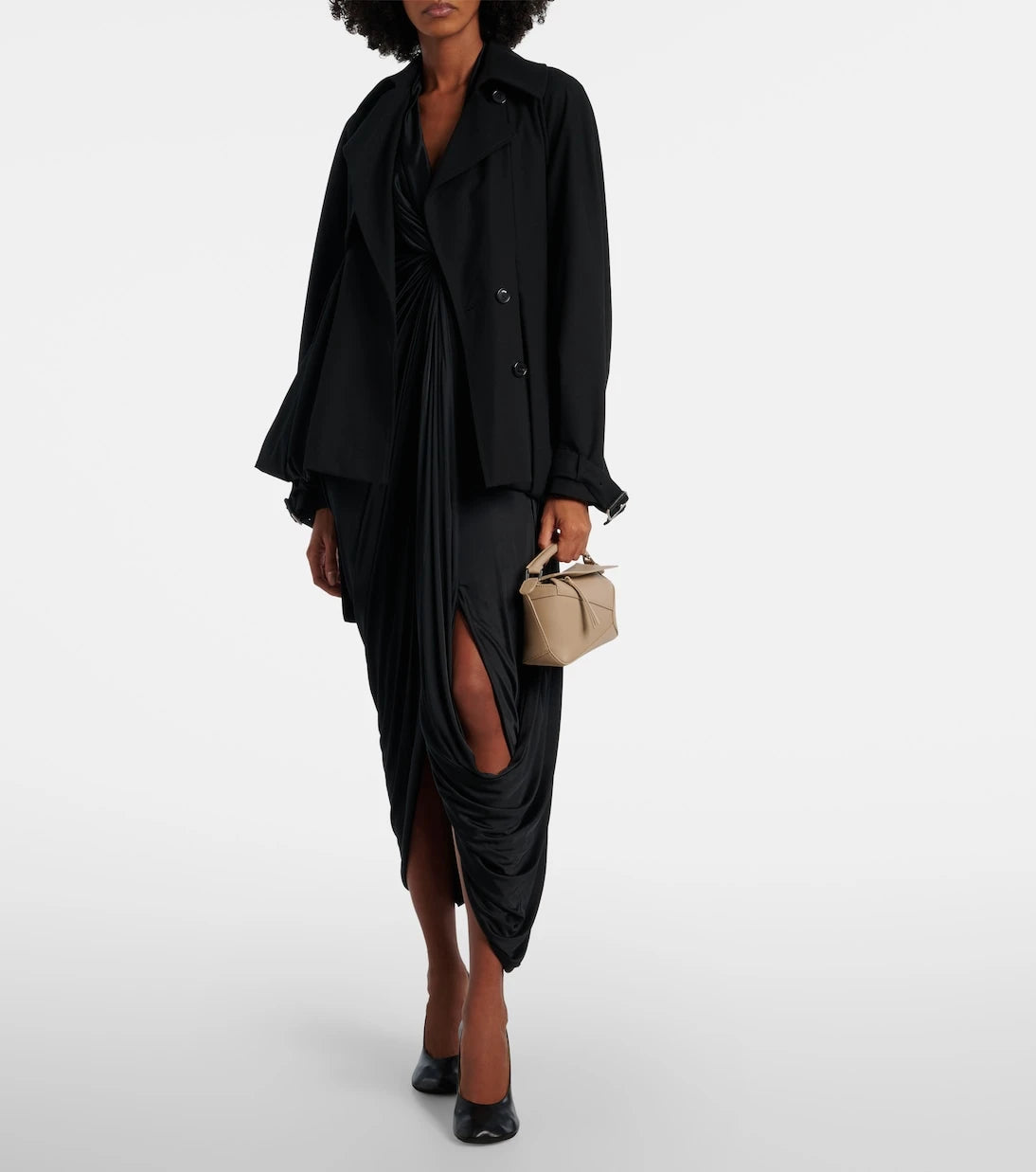 Loewe - Puzzle Edge Mini leather tote bag