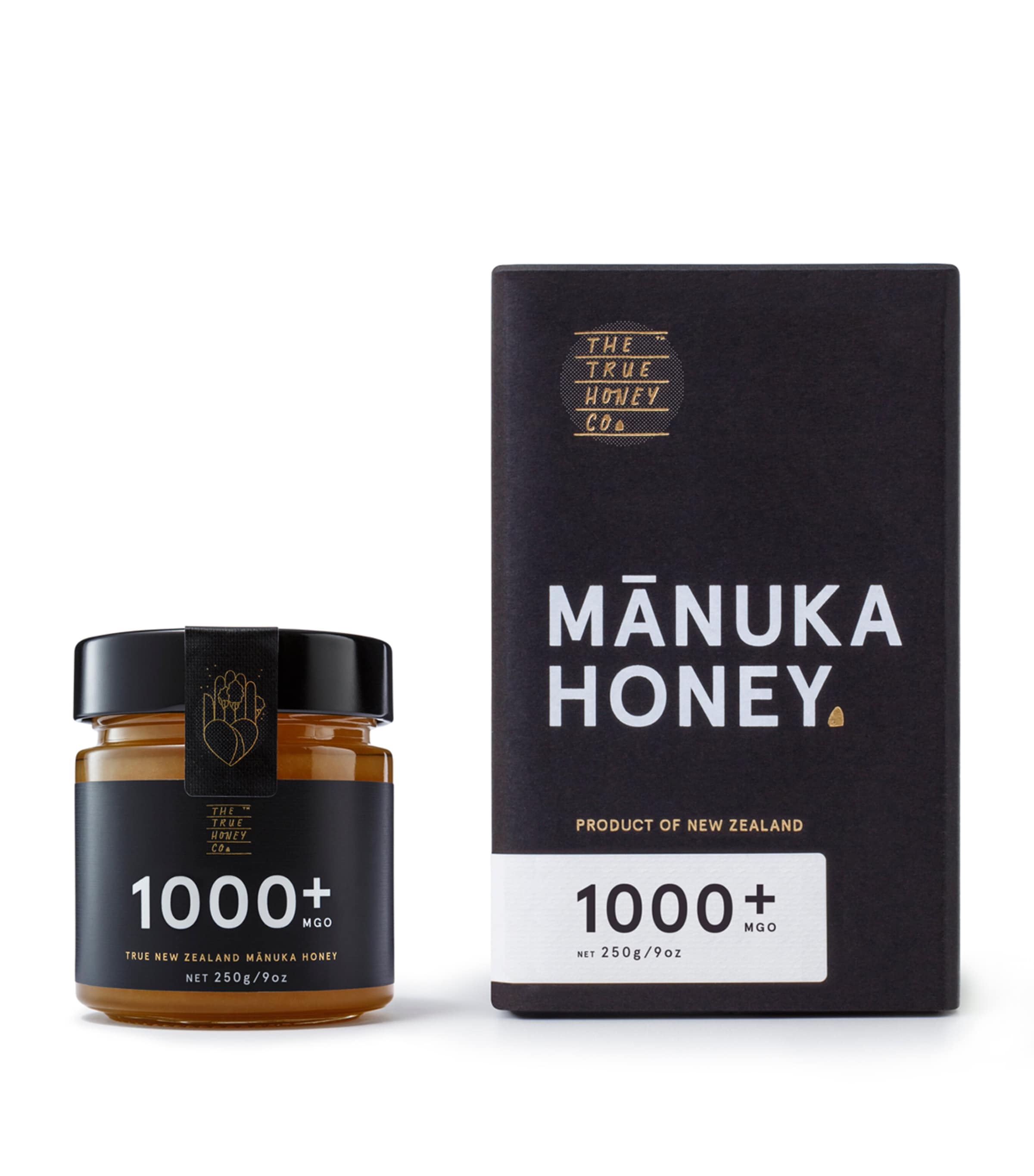 The True Honey Co 1000+ MGO Manuka Honey (250g)