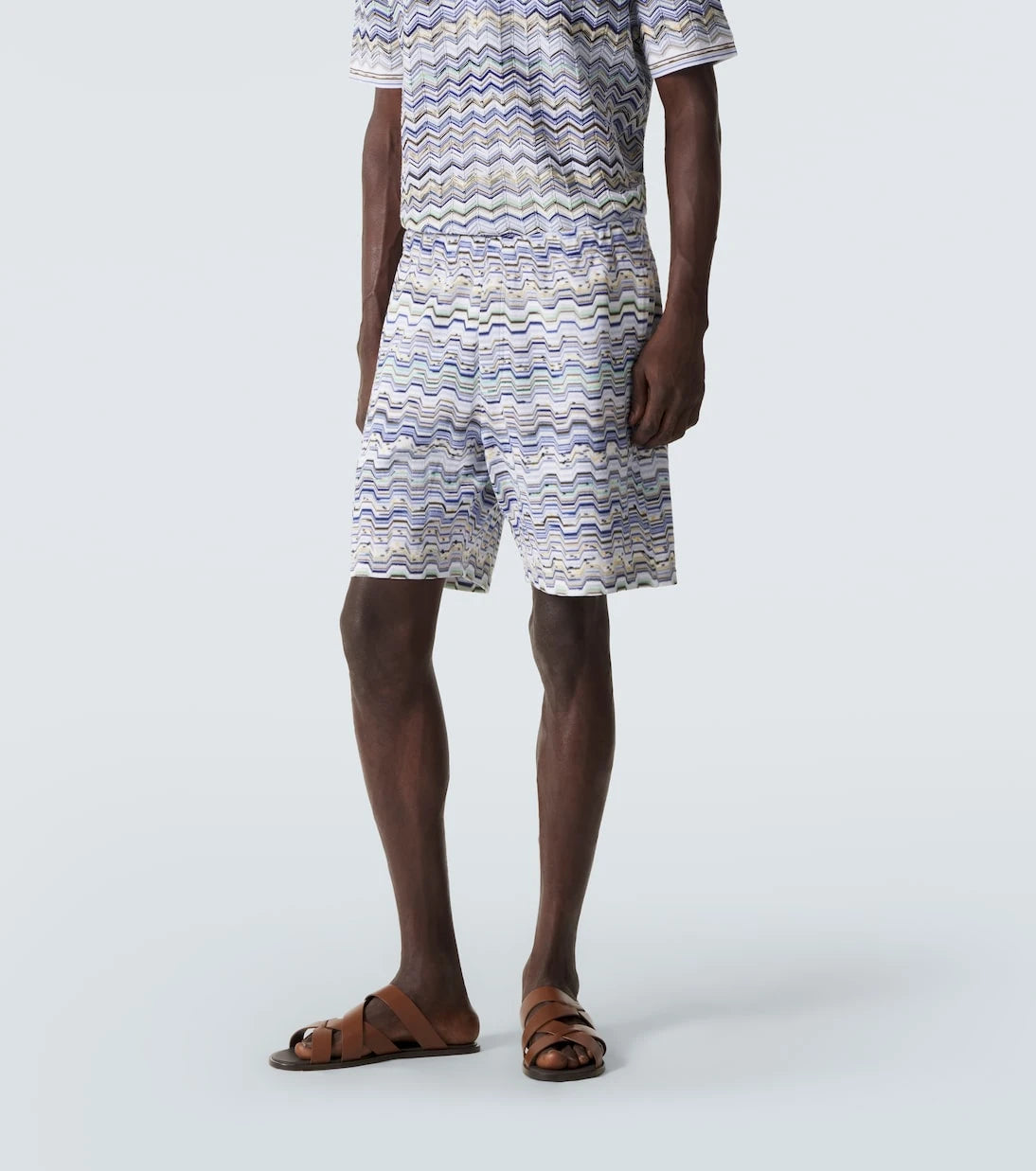 Missoni - Zigzag cotton shorts
