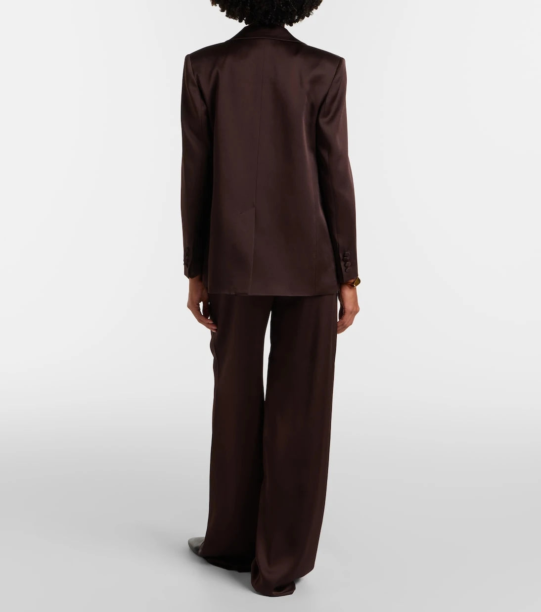 Max Mara - Elegante satin wide-leg pants
