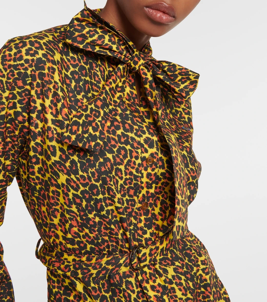 Vivienne Westwood - Leopard-print cotton maxi dress