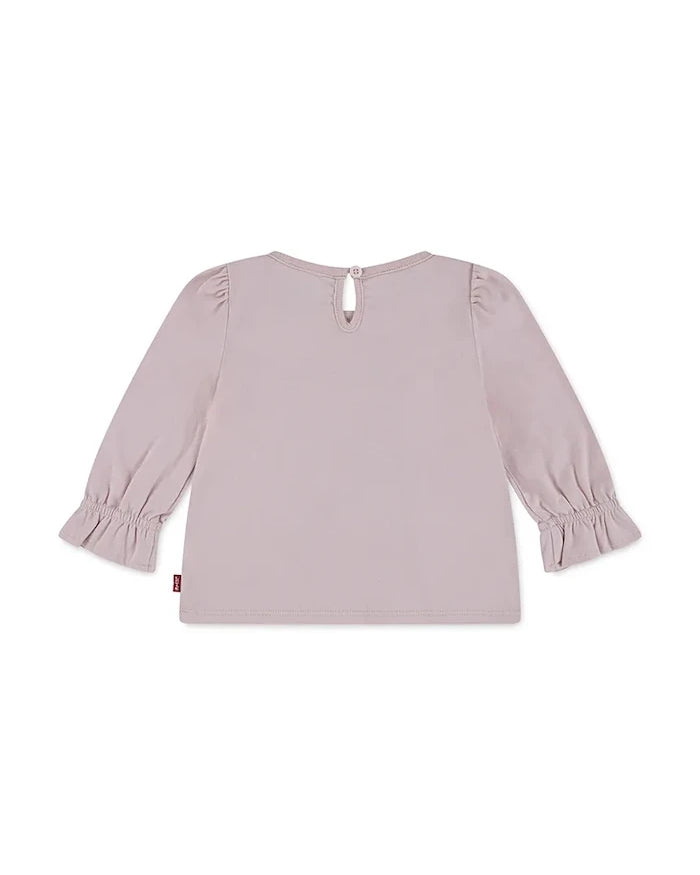 Levi's LS KNOT FRONT KNIT TOP Uzun Kollu Bebek Pamuklu Bluz