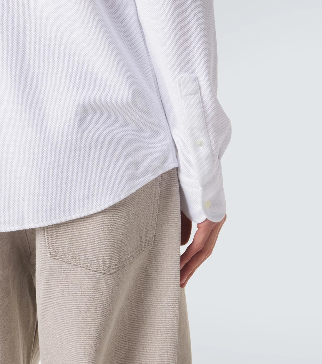 Zegna - Cotton piqué polo shirt
