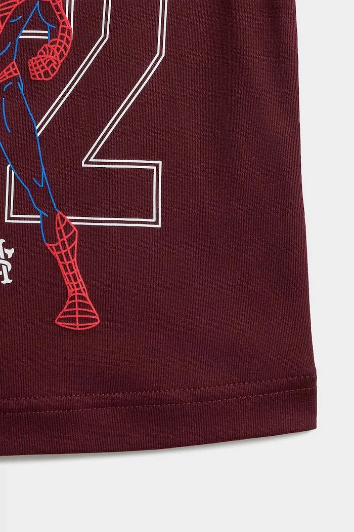 adidas комплект за деца от памук MARVEL SPIDER-MAN