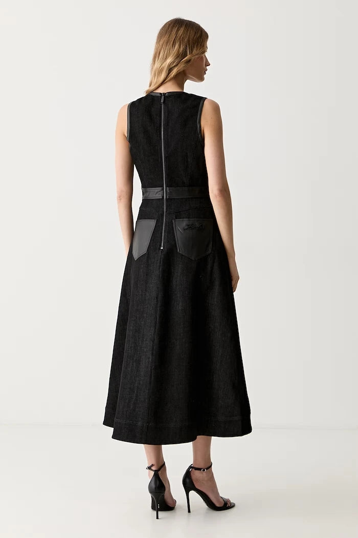 Karl Lagerfeld denim elbise