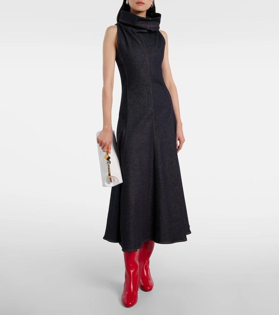 Christian Louboutin - Janitta 55 leather knee-high boots